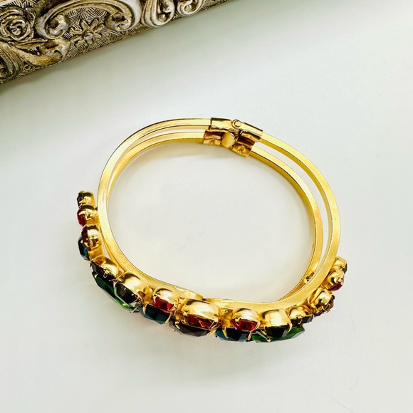 Vintage Fruit Salad Crystal Bracelet - Picture 10 of 12